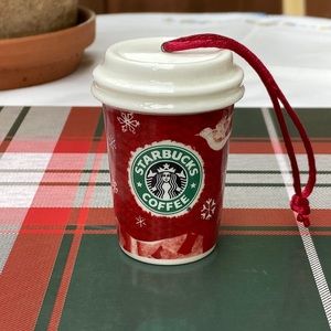 2008 Starbucks Ceramic Ornament